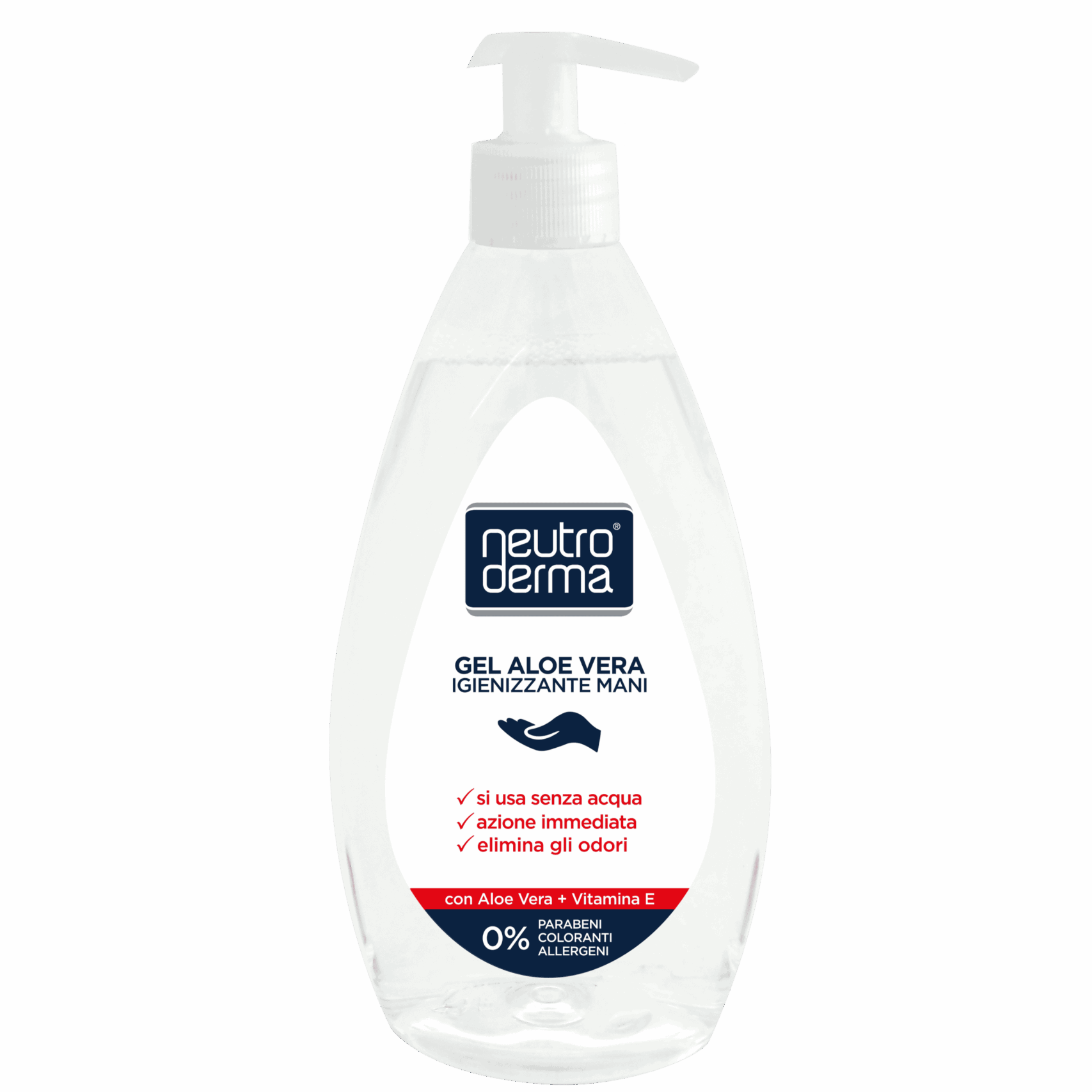 Gel Aloe Vera Igienizzante Mani 500ml