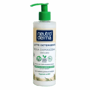 Latte detergente Rosa Damascena delicato