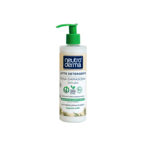 Latte detergente Rosa Damascena delicato