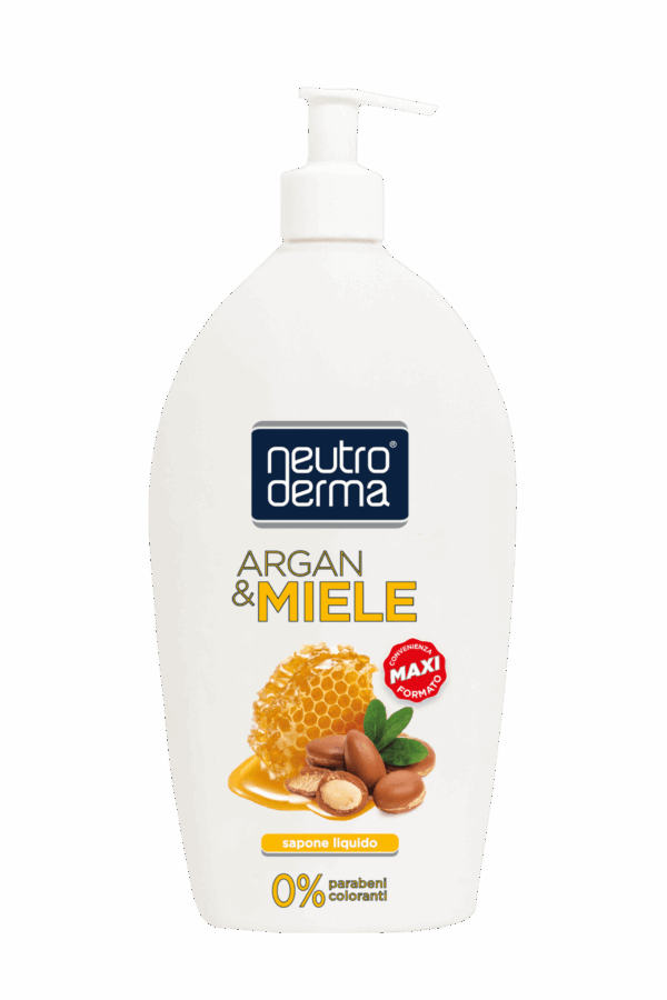 Sapone Liquido Argan & Miele
