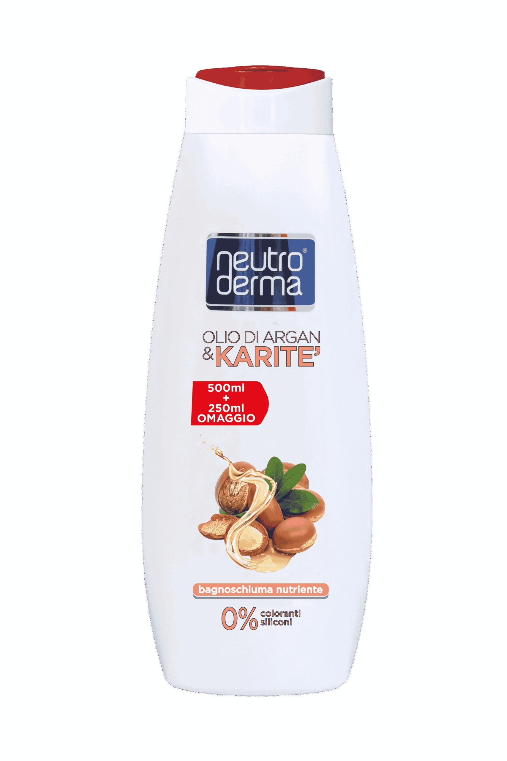 Bagnoschiuma Olio di Argan Karitè 750ml
