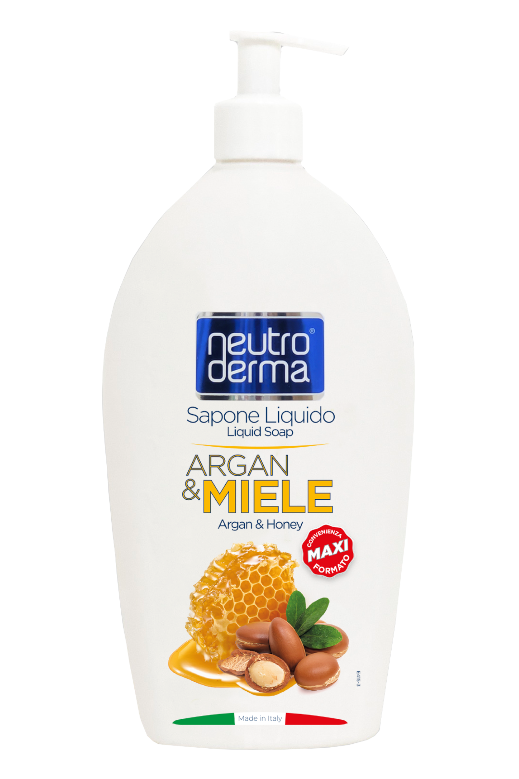 Sapone Liquido Argan & Miele