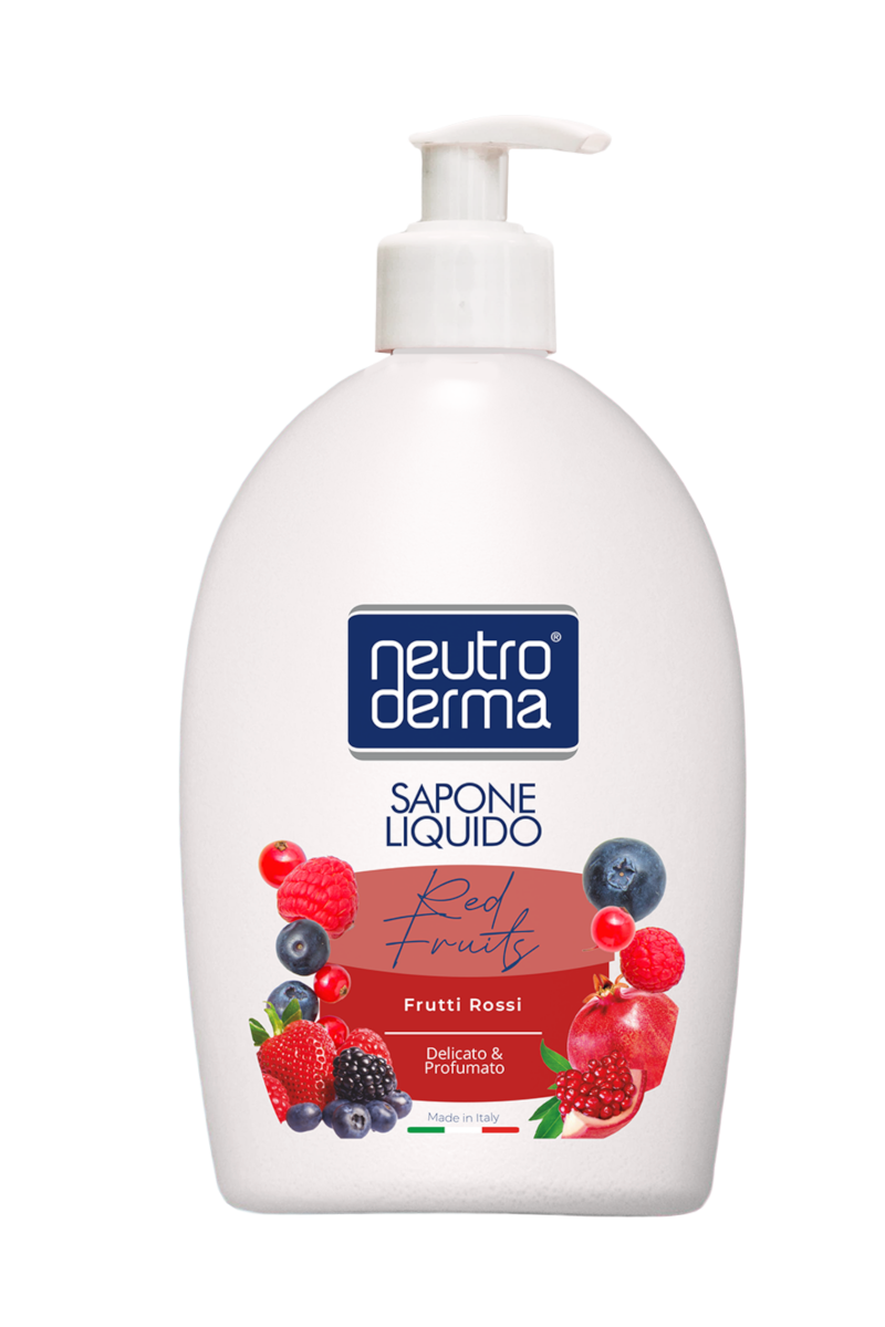 Sapone liquido ai Frutti Rossi