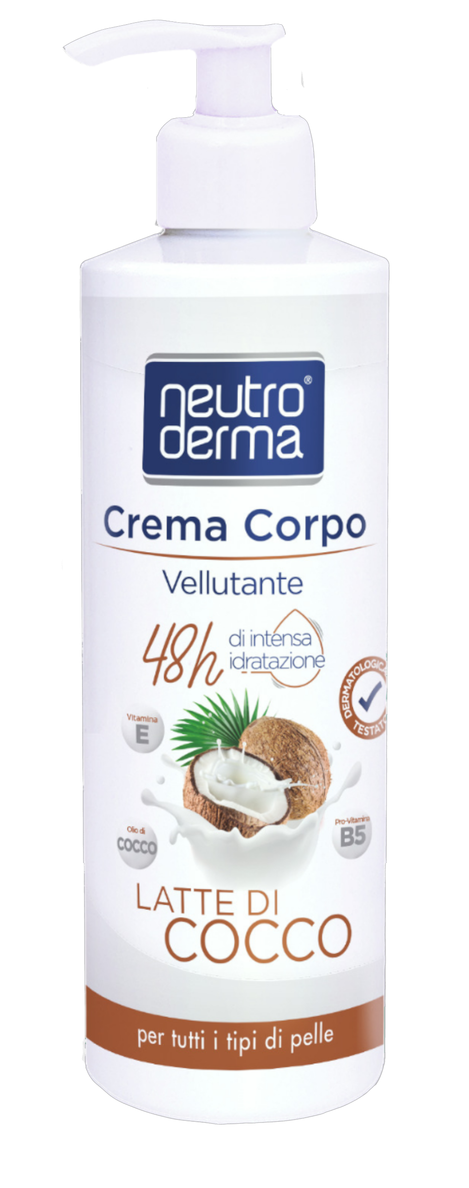 Crema Corpo Vellutante LATTE DI COCCO