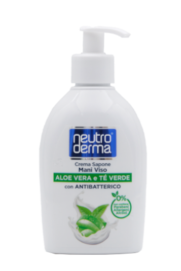 Crema sapone aloe vera e tè verde