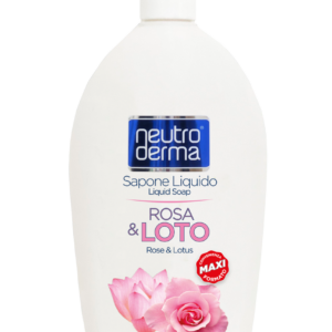Sapone liquido Loto e Rosa