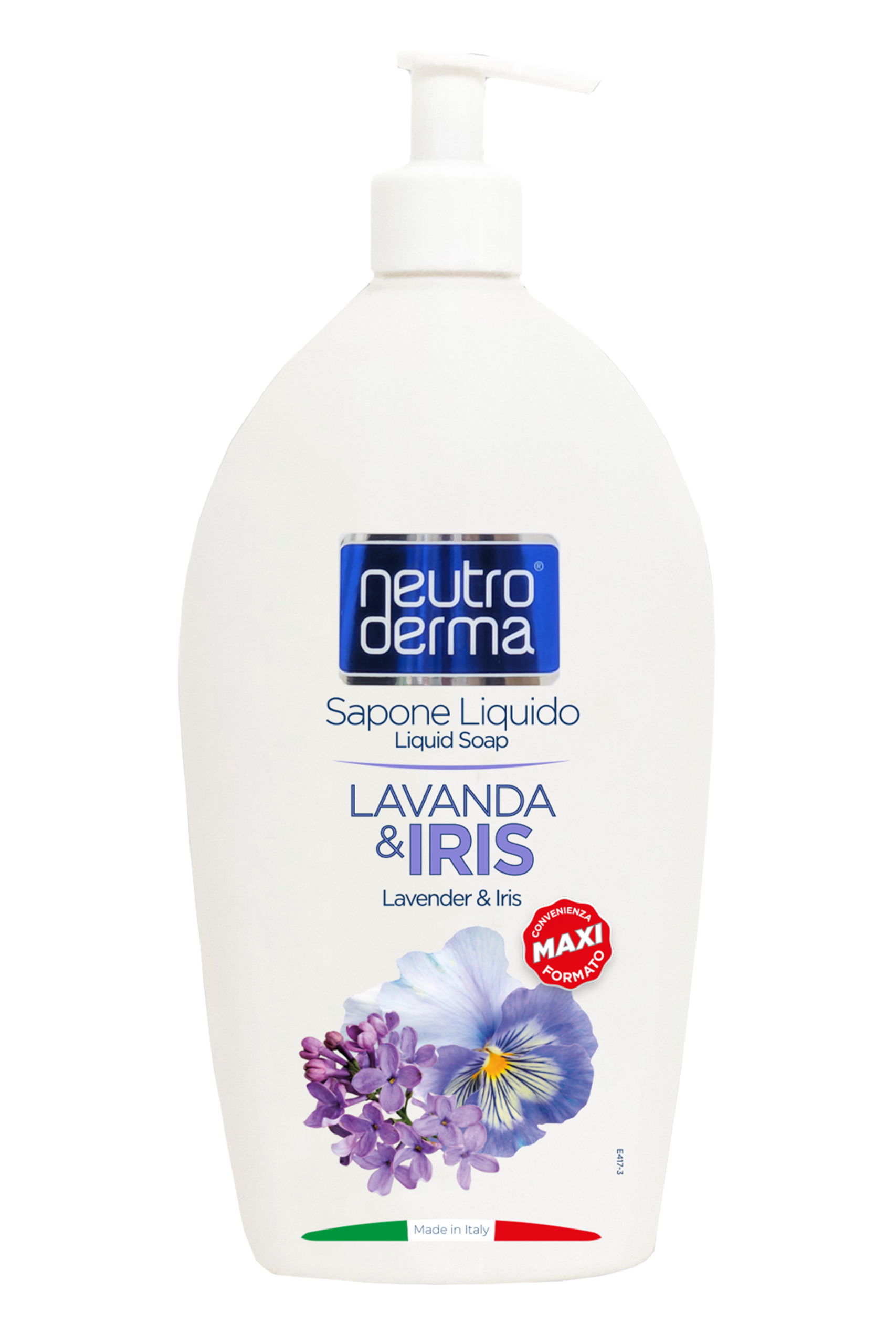 Sapone liquido Lavanda e Iris